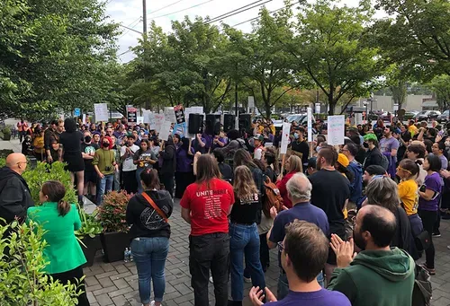 Starbucks workers turn companys Investors Day into Union Day