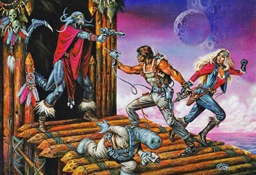 Artwork by Larry Elmore