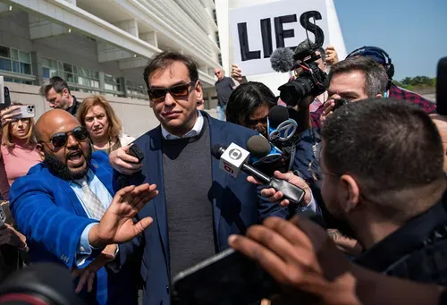 George Santos pleads not guilty to 13 counts of fraud