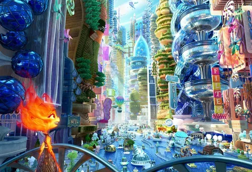 Love is Elemental in Pixars latest visual triumph