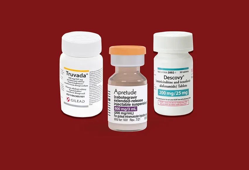 Images courtesy of Gilead, ViiV Healthcare