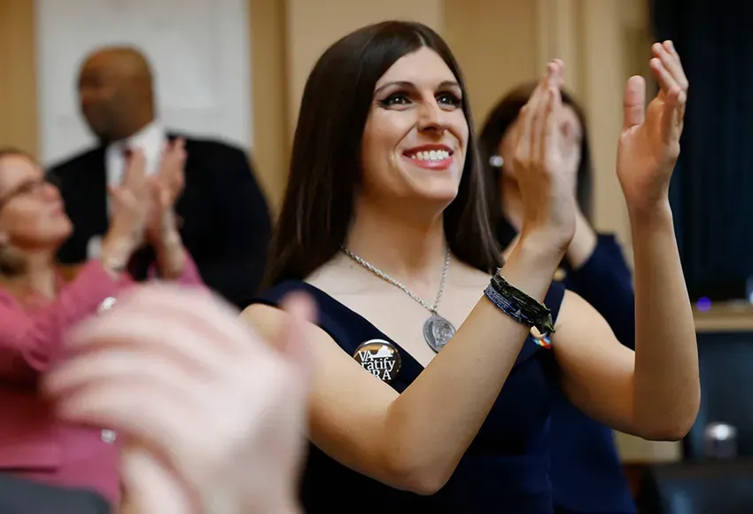 Danica Roem – Photo by Steve Helber / AP