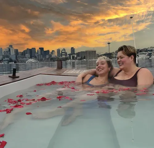 Hot Tub Boats Seattle provides steamy privacy for LGBTQ+ couples on Valentines Day 