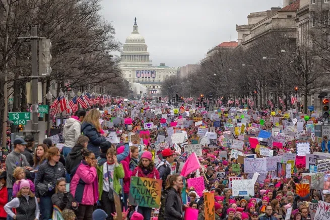 Womxn's March of 2017 / Flickr
