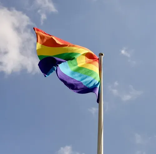 Man tears down Seattle elementary school Pride flag and lights it on fire