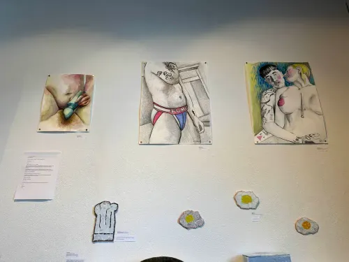 Trans art show “Sweethearts” celebrates the joys of T4T romance, friendship, and community