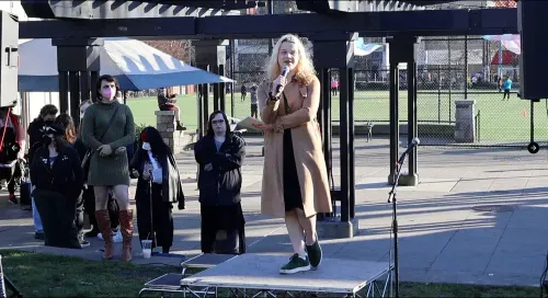Potluck and rally spotlights Trans refugees and their stories
