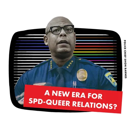 What Seattle’s LGBTQIA+ community should take away from my conversation with SPD Chief Shon Barnes